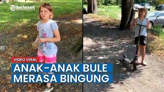 Kocak Pria Jawa Ajak Anak anak Bule Gunakan Bahasa Jawa Sampai Bingung