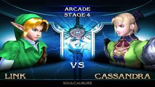 Link Arcade Mode  Soul Calibur II Nintendo GameCube 