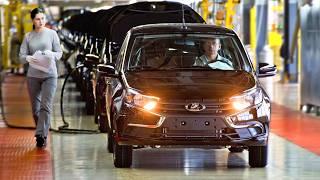 LADA Assembly Line2024 Factory Vesta Granta Priora Kalina Largus Bumper – Manufacturing