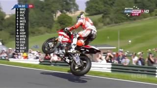 BSB 2015  Cadwell Park Jump  Josh Brookes Slow Motion