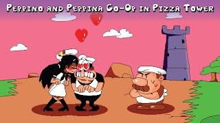 Peppino and Peppina Co-Op in Pizza Tower