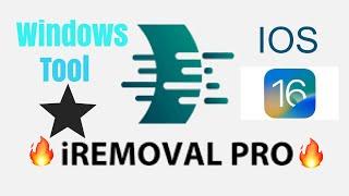 iCloud premium bypass iOS 1617 iremoval pro windows tool 