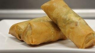 How to Make Spring Roll with Shrimp and Pork