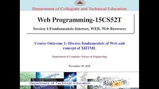 Web Programming-Lecture 1-Fundamentals-InternetWeb and Web Browsers