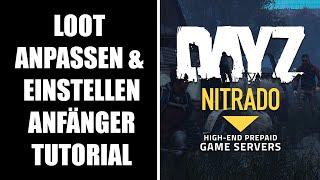 DayZ Nitrado Tutorial  Loot einstellen und erhöhen - Anfänger  Deutsch Playstation 5