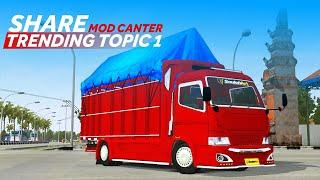 Share Mod Bussid Canter Trending Topic 1 Free