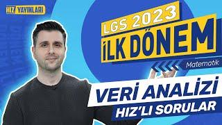 LGS 2023 İlk Dönem Hızlı Sorular Matematik - Veri Analizi