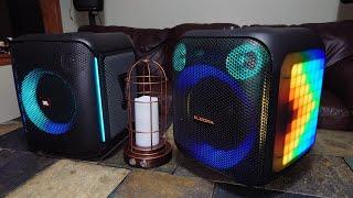 Elirira Pixel Box Party Speaker vs JBL Partybox Encore Battle of the Boxes. Will This Even Be Close