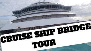 Bridge of the ship  Cruise ship bridge tour  How the bridge of ship work and how its look like?