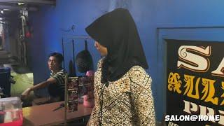 DITRAKTIR SALON@HOME 6  Hijabers Potong Rambut Bob Demi Keliatan Cantik di Kondangan