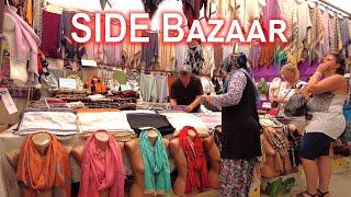  #Antalya Side Turkey Shopping. SIDE WEEKLY BAZAAR ON SATURDAYS  Replica in TÜRKIYE #side #turkey