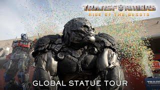 Transformers Rise of the Beasts  Global Statue Tour