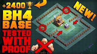 BEST Builder Hall 4 Base w PROOF MUST SEE  NEW CoC BH4 ANTI GIANT Builder Base  Clash of Clans