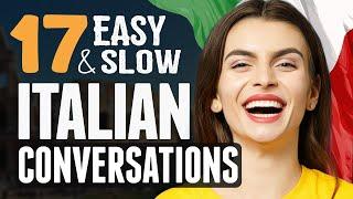 Learn ITALIAN All the Basics in 2 Hours Easy & Slow Conversation Course for Beginners