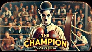 The Champion - Charlie Chaplin - Color Version Laurel & Hardy