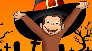 Curious George  Halloween Compilation  Scaredy Dog