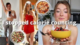 I want to stop calorie counting but its hard do THIS to break free from tracking & get healthy