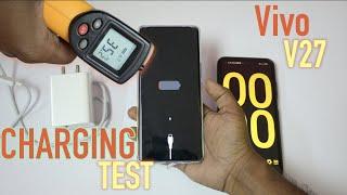 Vivo V27 Charging test with 66W Flash Charger and heating test