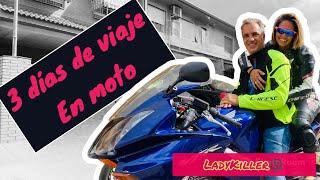 Día 1‼️ del viaje de 3 días en moto  por España  #LadyKiller & Mr Killer #LadyKillerGuerrera