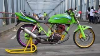 modifikasi Honda Megapro suka-suka