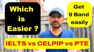 IELTS vs CELPIP vs PTE CORE For Canada PR   Which is easier? Which one should you choose?