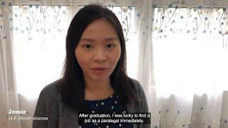 Meet our international alumni – Jessie from Hong Kong