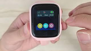 4G kids watch with video call accurate GPS1000mah larger battery5 languagescall back monitor SOS.