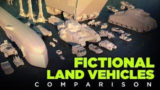  FICTIONAL Land VEHICLES  3D Real Scale 