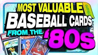 Top 25 Most Valuable Baseball Cards from the 1980s - Update with giveaway