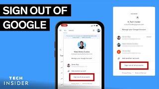 How To Sign Out Of Google