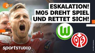 VfL Wolfsburg – 1. FSV Mainz 05  Bundesliga 34. Spieltag Saison 202324  sportstudio