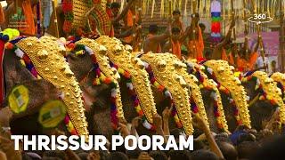 Thrissur Pooram - A Feast for the Eyes   360° Experience  Temple Festivals  Kerala Tourism