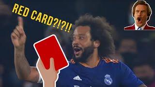 Incredible Marcelo RED CARD and unbelievable Kroos yellow card - VAR what?? Elche vs Real Madrid