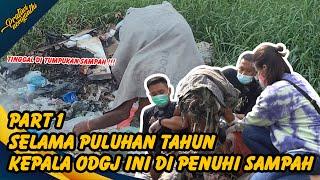 DISURABAYA ODGJ INI PULUHAN TAHUN HANYA MAKAN SAMPAH? KEPALA DI TUTUP DENGAN?  PRATIWI NOVIYANTHI