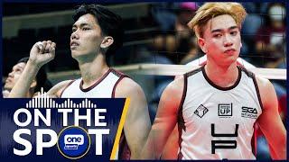 Coach Vip Isada Dan Nicolas Louis Gamban on their final UAAP S86 game  #OSOnTheSpot