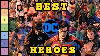 Ranking DC Heroes - Tiermaker