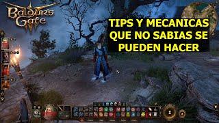 Baldurs gate 3 Tips y Secretos que no sabias se pueden hacer