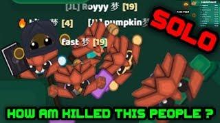 STARVE.IO - HOW AM KILLED ONE CLAN SOLO?