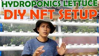 Complete Beginners Guide On How To Build A SEMI - NFT System Setup - HYDROPONIC LETTUCE