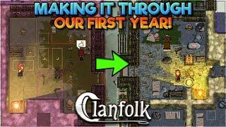 Battling Winters Bite in Clanfolk - Ending our Clans First Full Year