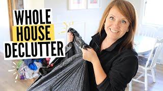 WHOLE House Declutter & Clean with Me