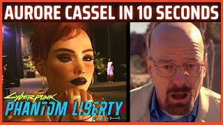 Aurore Cassel was HOT and then COLD Cyberpunk 2077 Phantom Liberty  VTuber Clips @HKSFMinerva