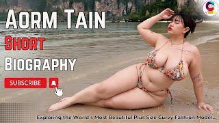 Aorm Tain ️ New Girl’s Fashion Clothe  USA Plus Size Curvy  Runway Model Short Bio  Curves Insta