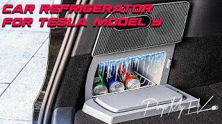 Cubby Car Refrigerator For Tesla Model Y - Pimp My EV