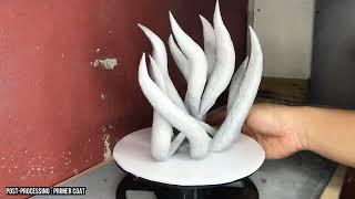 3D printing Kyuubi-Naruto 9 Tail Fox