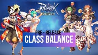 Ragnarok Origin Pre Release Class Balance
