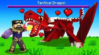 Tamed a Dragon in Minecraft Insane Craft