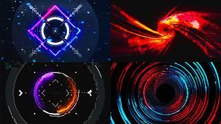 Top 10 Intro Templates 2024 No Text 3D & 2D Free Download