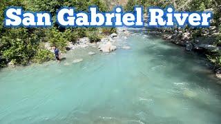 The Rock Pools of the San Gabriel River near Azusa California