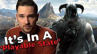 The Elder Scrolls 6 Is In A Playable State - Luke Reacts